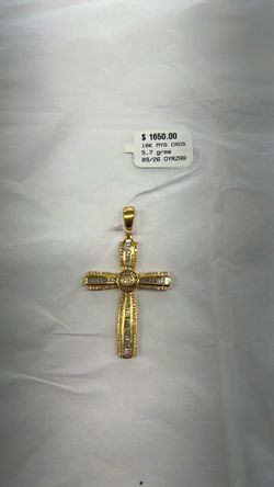 Cross pendant