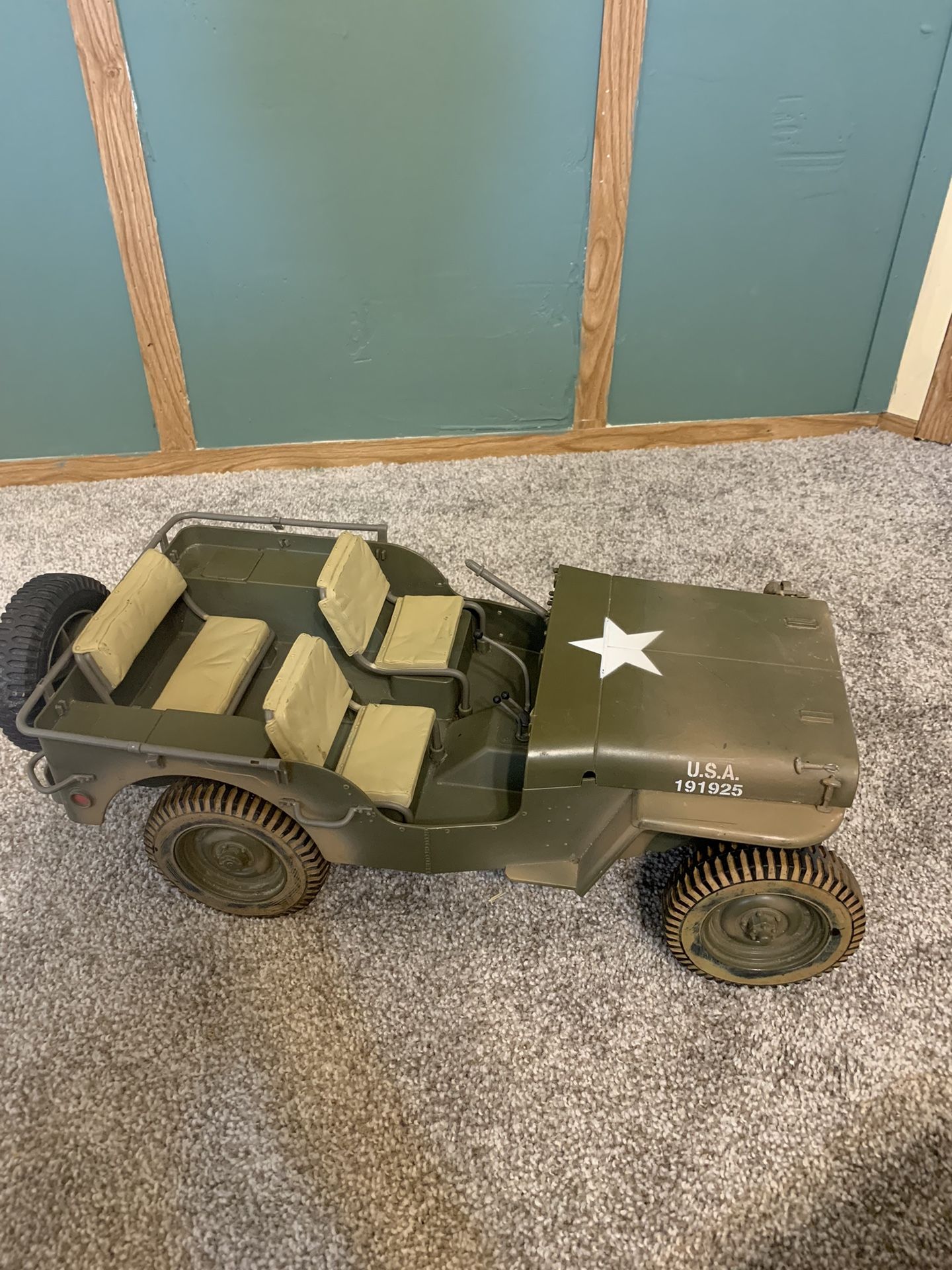 GI JOE 1941 WILLYS JEEP FROM HASBRO FROM 2002