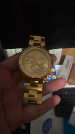 Gold watch