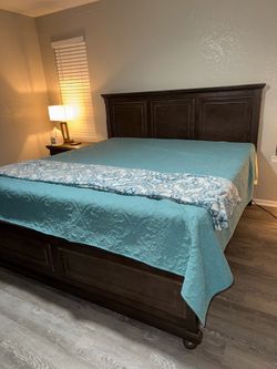 King size bed frame