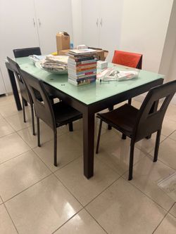 High end dining room table set