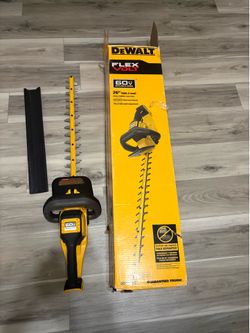 Brand new DEWALT FLEXVOLT 60V MAX 26” Hedge Trimmer (Tool Only)
