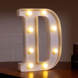 Light up letters