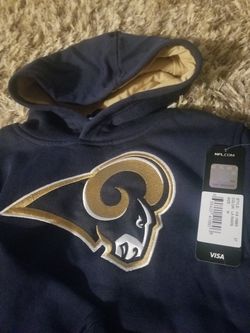 New small kids rams hoodie size medium $20