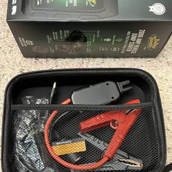 Battery Tender 2000 AMP Lithium Jump Starter -16000mAh Portable Power Station with 100 Watt Inverter
