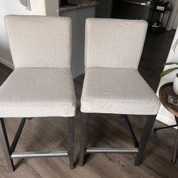 2 Ikea Bar Stools 