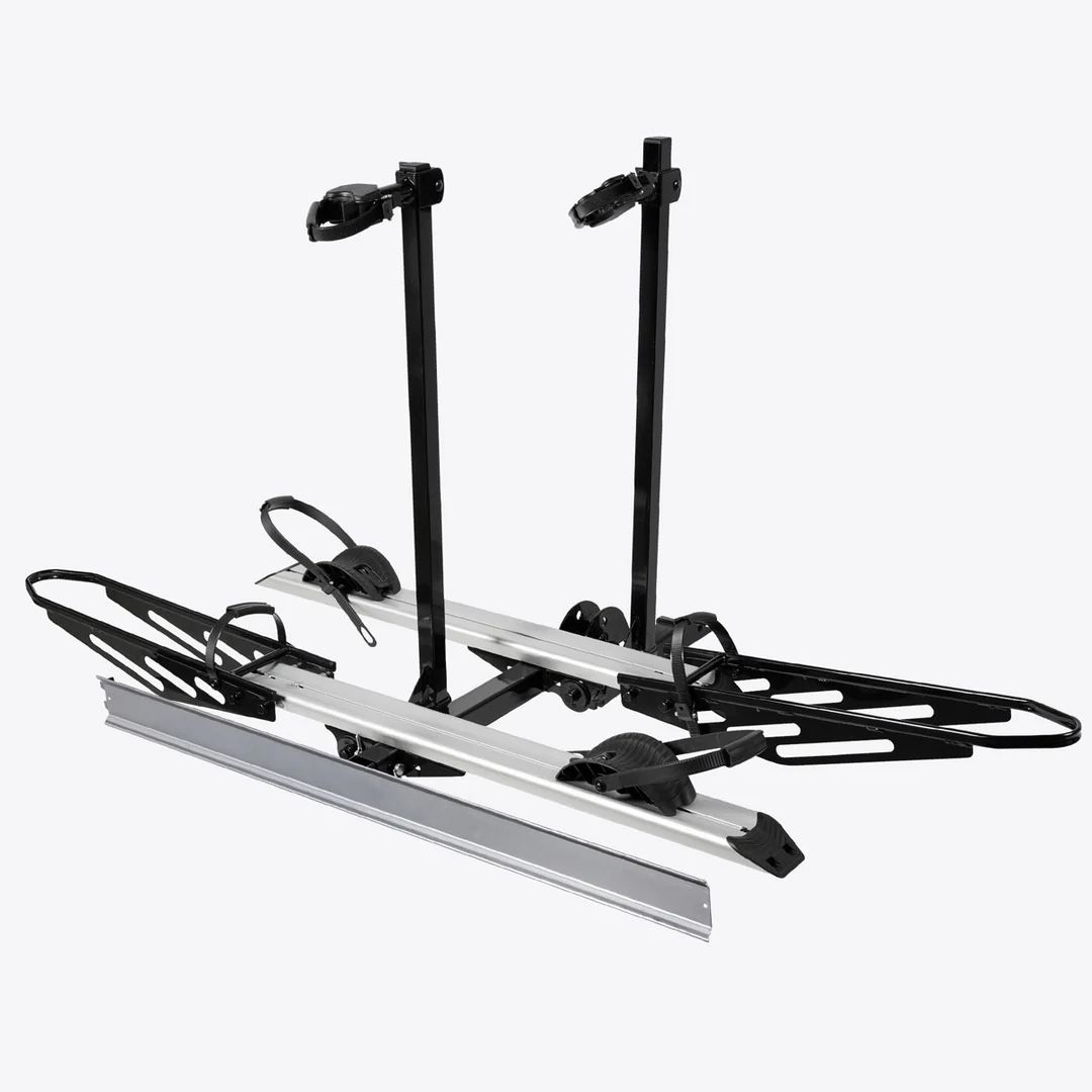 2 Bike Hitch E-bike Rack with Ramp
