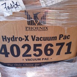 Hydro X Vacuum Pac