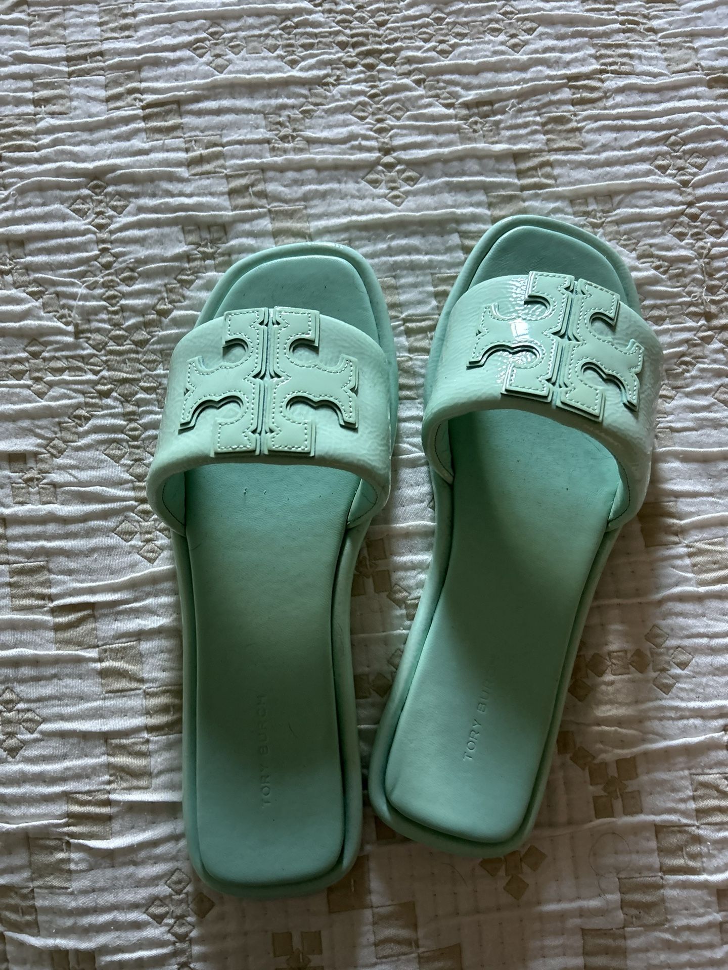Tory Burch 8 1/2 Women Double T Sport Slide
