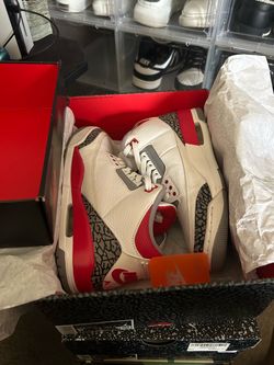 Jordan 3 Fire Red