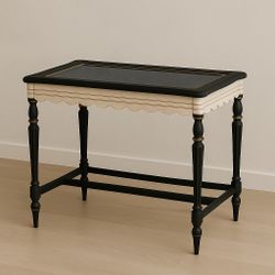 Restored 1940s Mirror-Top Table – Elegant & Unique