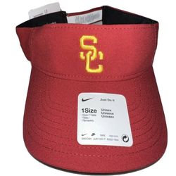 Nike USC Trojans Visor Hat Unisex New