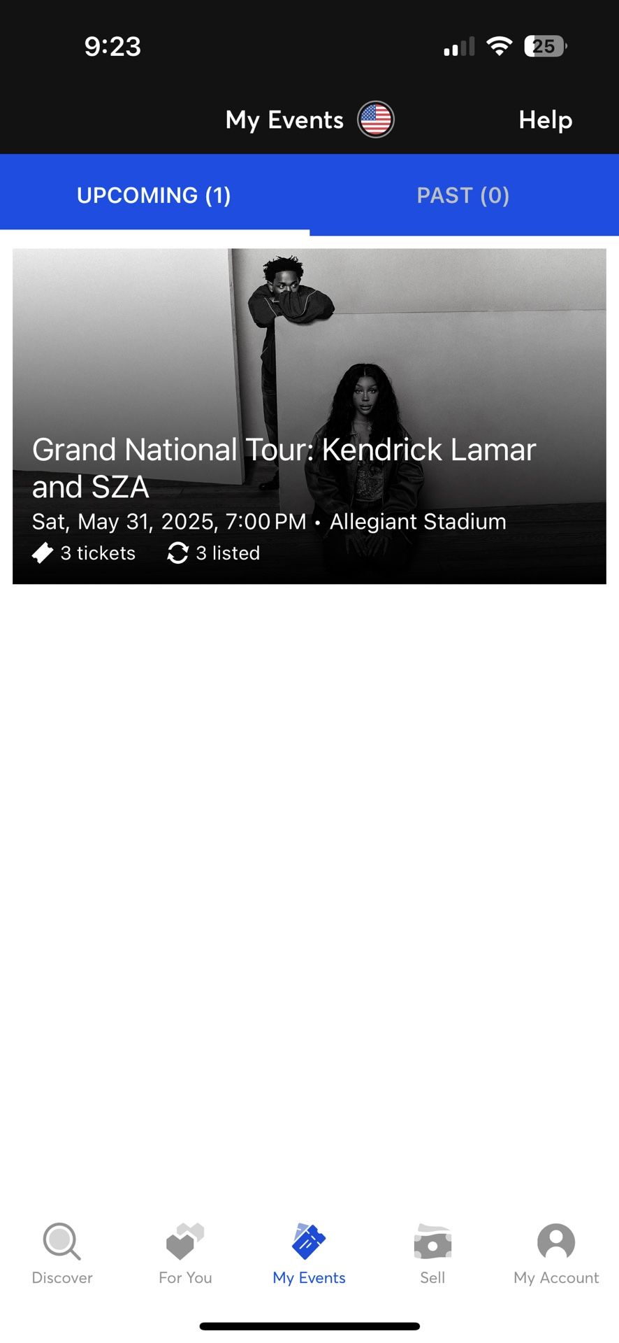 Kendrick Lamar In Vegas 5/31
