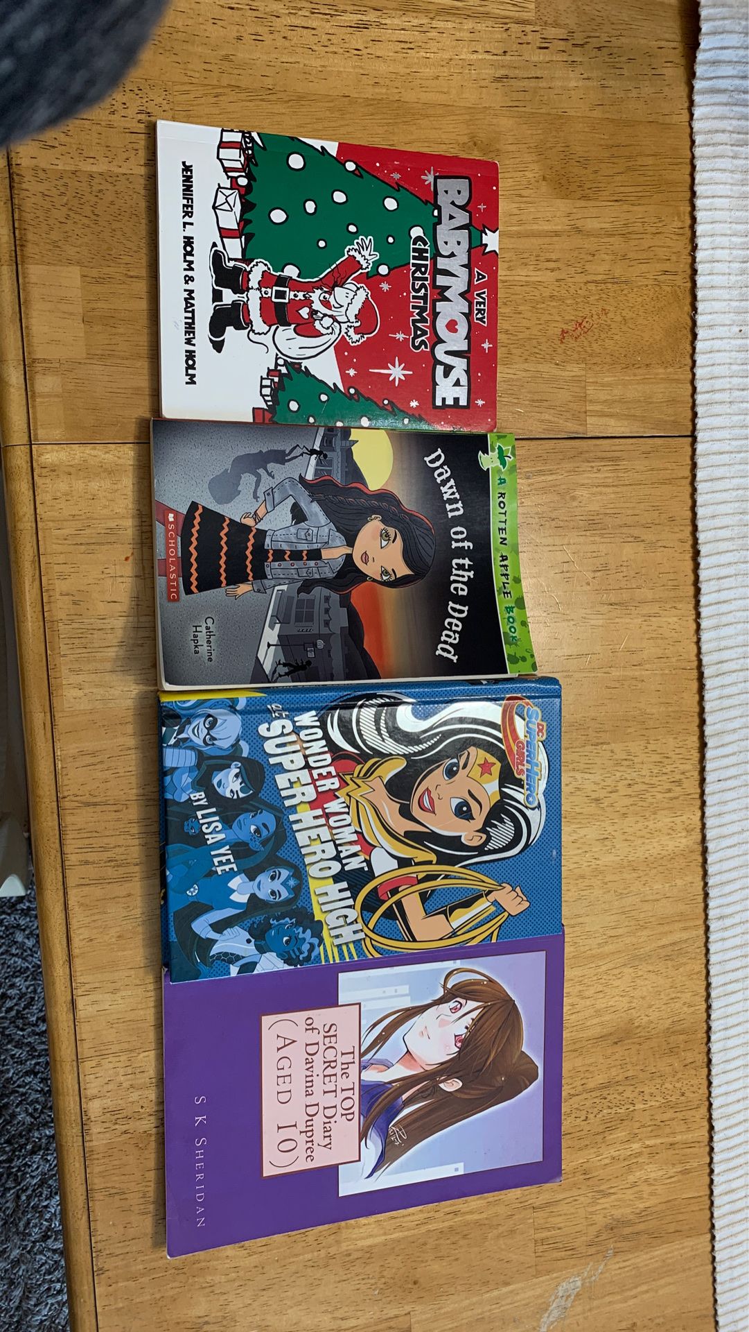 My daughter is selling these books they are all in good condition she has just read them a few times already
