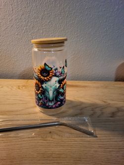 Cow bone cup