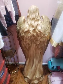4ft ceramic angel