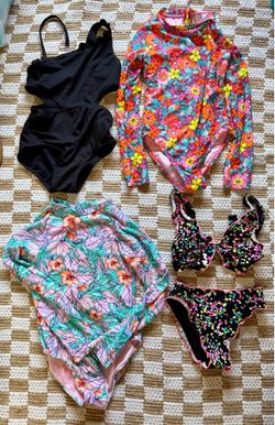 Girls' Swimsuit Lot - 4 Pieces