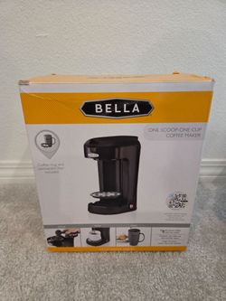 BELLA One Scoop One Cup Coffee Maker