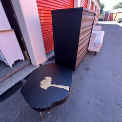 Good Brand Black Dresser Real Wood