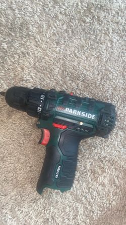 Parkside PBSA 12 D4 12V Cordless Drill With Charger And Battery