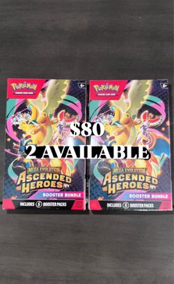 Pokemon Ascended Heroes Booster Bundle