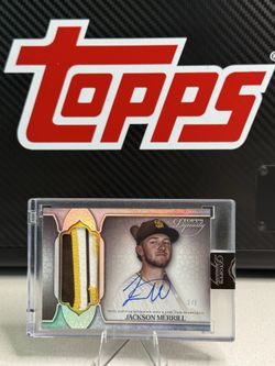 Jackson Merrill Dynasty Patch Auto /5