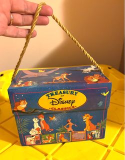 Disney book collection (1996) with musical box