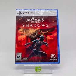 New Assassin's Creed Shadows (Sony PlayStation 5 PS5, 2025)