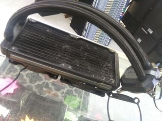Corsair h100i 240ml liquid cooler COMPLETE