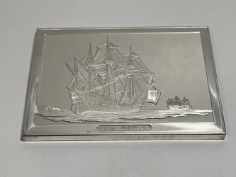 1973 Silver Bar Franklin Mint “Great Sailing Ships” 1500 Grains