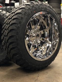 22x12 chrome Fuel Mavericks on 33225022 MT Tires ...... CENTRAL TIRES 2 locations Phoenix & Tempe 6️⃣0️⃣2️⃣➖2️⃣7️⃣6️⃣➖1️⃣7️⃣3️⃣2️⃣ 💥 TIRES 💥 WHEELS