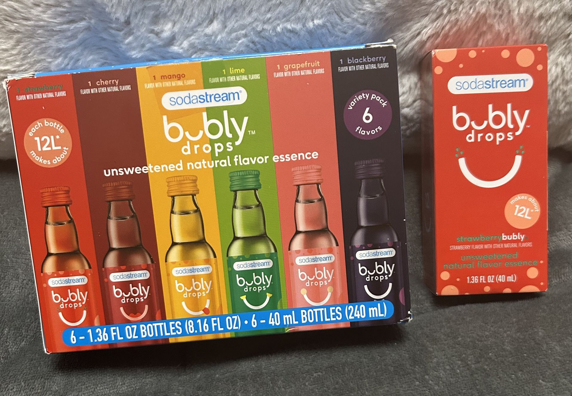 Soda Stream, Bubly Flavors