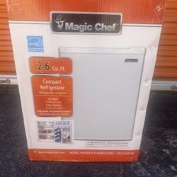Multiple New 2.6 cu.ft. Magic Chef Compact Mini Fridge With Freezer ( White in color)$100 each 