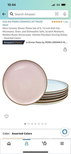 Mora Ceramic Dinner Plates 