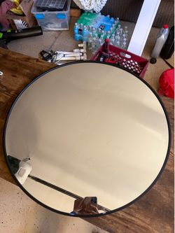 So beautiful circle big mirror