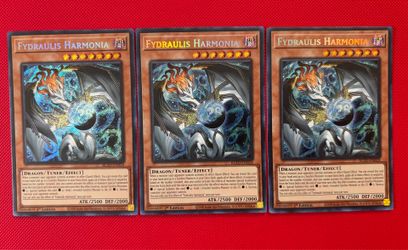 Yugioh! Fydraulis Harmonia BLZD-EN024 Secret Rare Playset