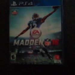 PS4 Madden 16