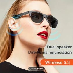 Smart Glasses Music HIFI Headset Wireless 5.3 Headphone Driving Glasses Outdoor Sport Calling Music With HD MIC F06 Smart Glasses Earphone Stereo Dual