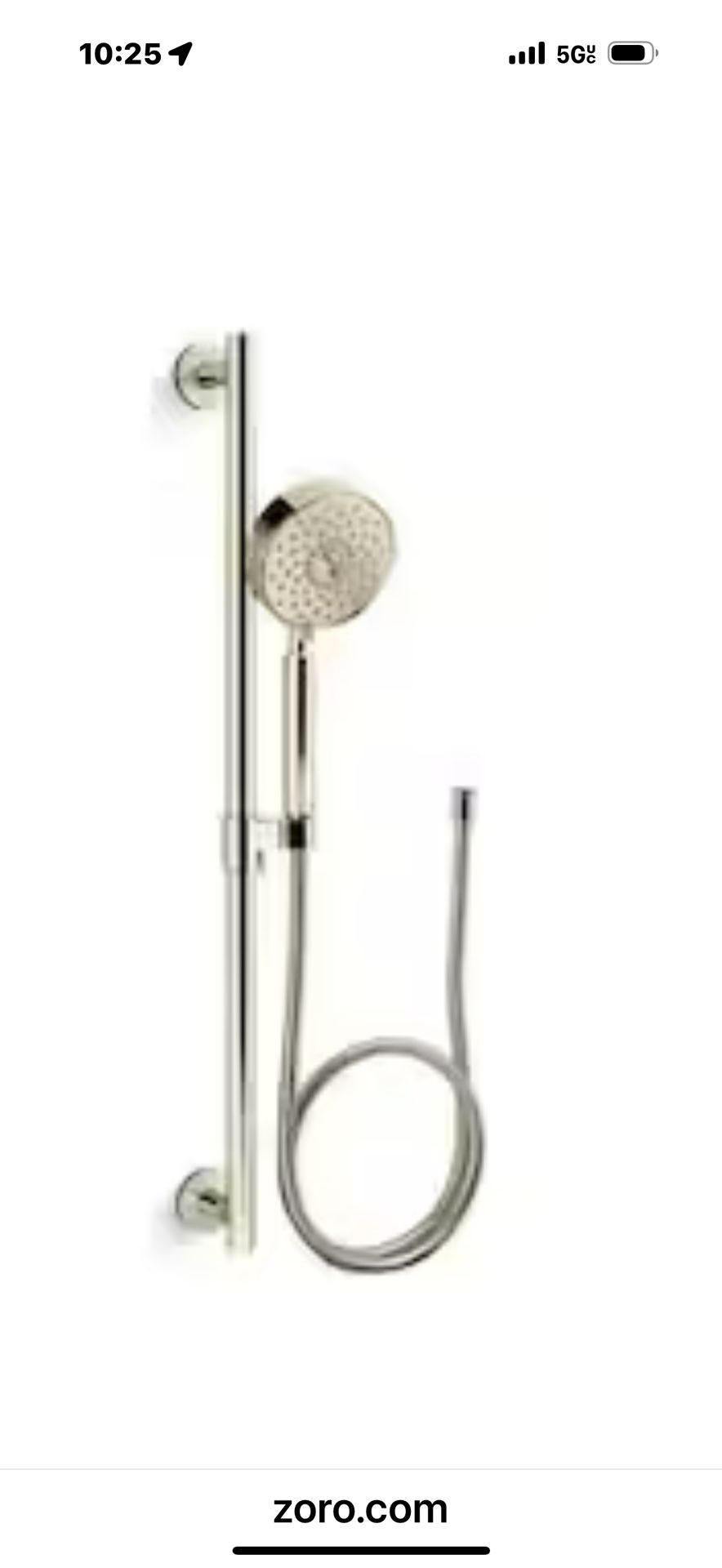 Kohler, purist hand shower