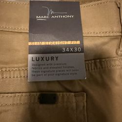 Marc Anthony Tan Pants 