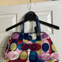 Coach colorful purse