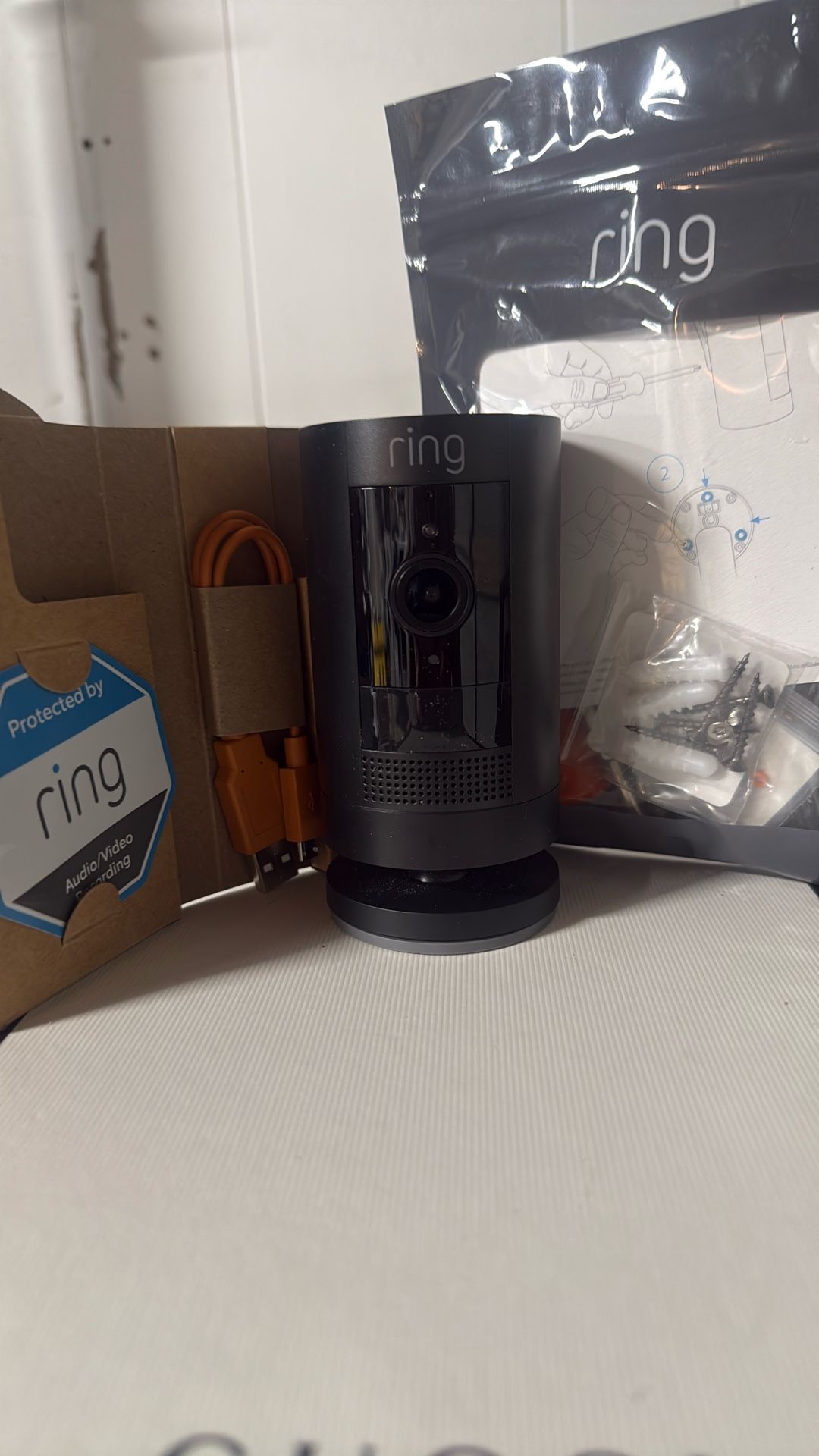 Ring Camera Stick Up Cam Gen 3 Battery Operated