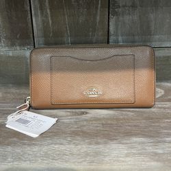 Brown Leather Coach Wallet