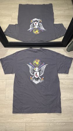 Y2K 2000s Lopez Island Community Fireworks Eagle Shirt