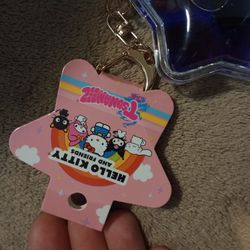 Hello Kitty Keychain And Mini Beanbag Plushies
