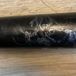 MLB Autographed Bat “big Stick”