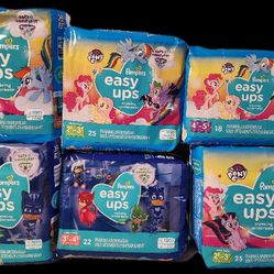 Pampers Easy Ups Pull Ups Diapers 2T 3T 4T 
