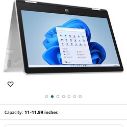 HP Pavilion X360 Convertible 2in1 With Touch Screen 