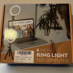 Ring Light For Computer 6inch 