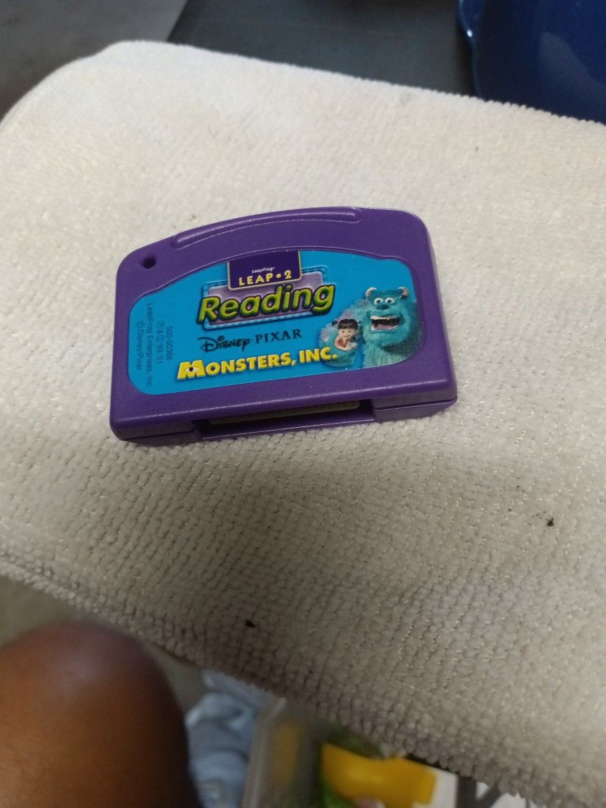 Leap Frog Leap 2 Monster Inc. Game